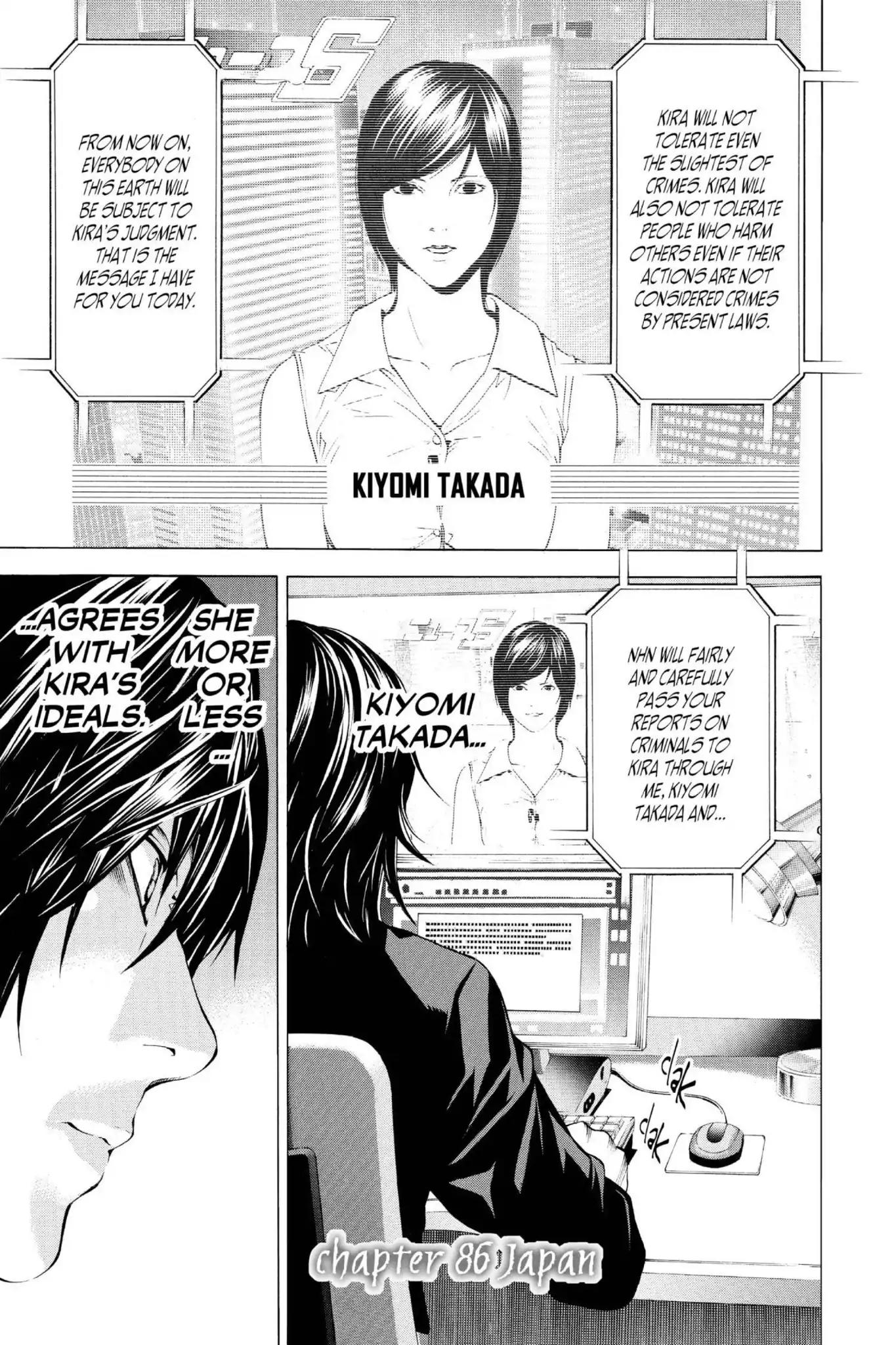 Death Note, Chapter 86 image 01